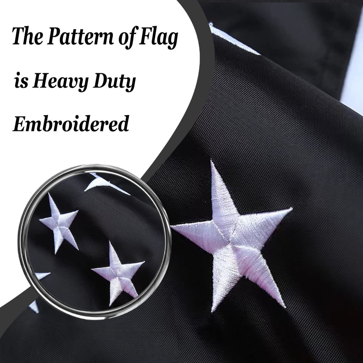 AJJSUE patriotic outdoor flag for thoughtful display at events and memorials.