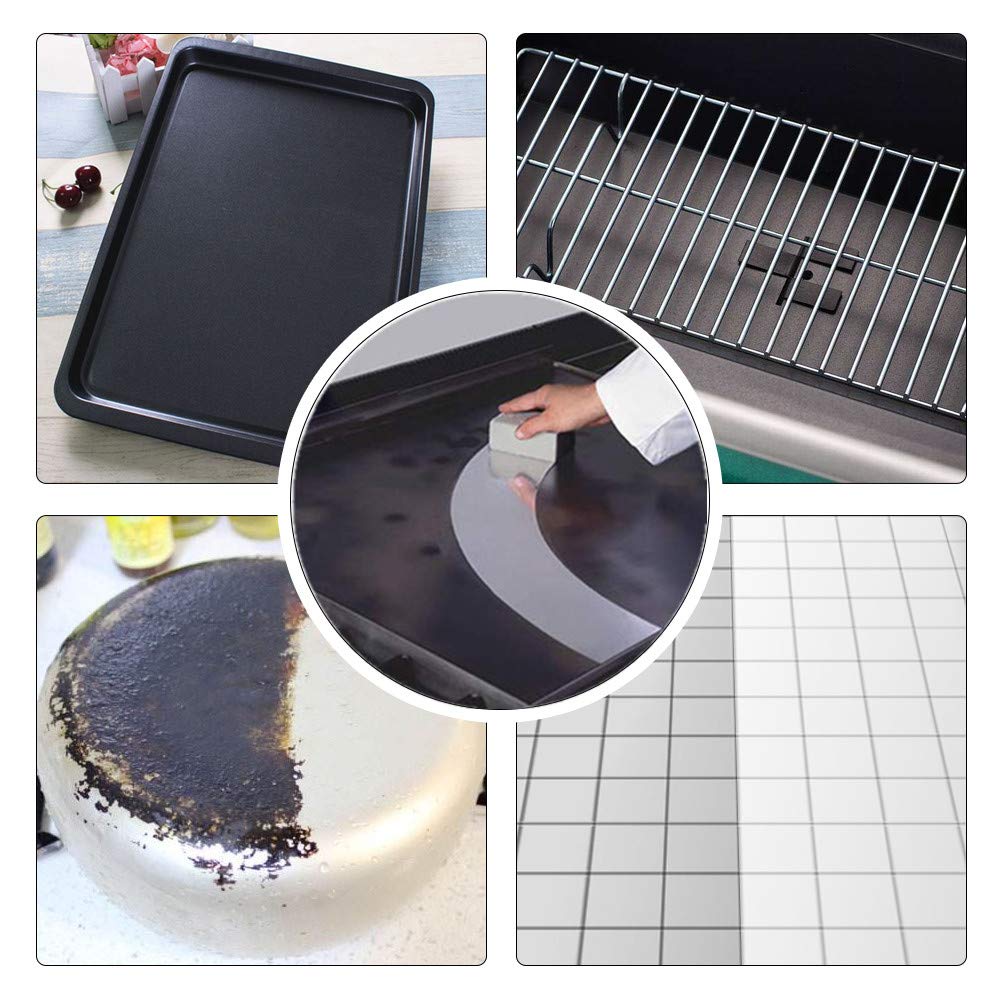 Ajmyonsp griddle cleaning brick grill grate relief from stubborn residues.