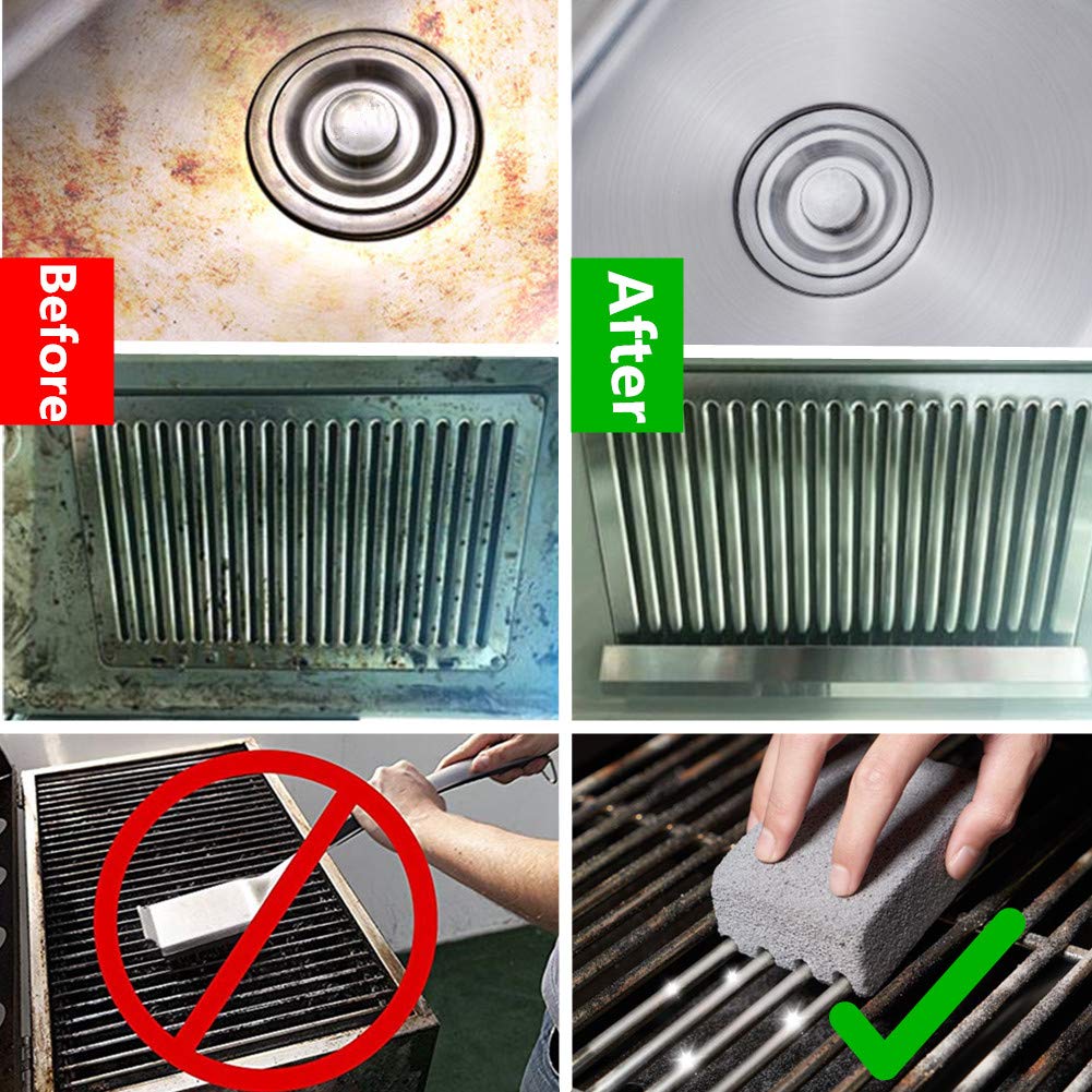 Ajmyonsp griddle cleaning brick oven cleaning capability without scratching nonstick surfaces.