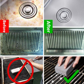 Ajmyonsp griddle cleaning brick oven cleaning capability without scratching nonstick surfaces.