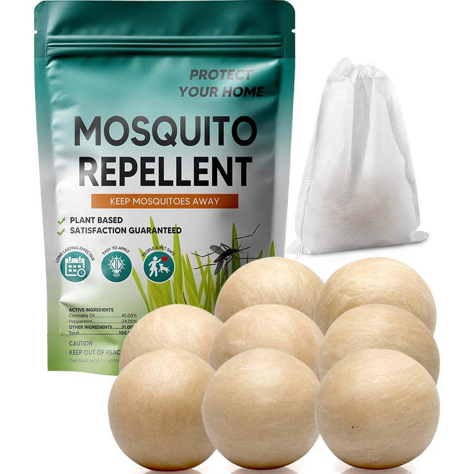 AJOQFKTD mosquito-repellent-ball outdoor patio deters mosquitoes with peppermint fragrance.