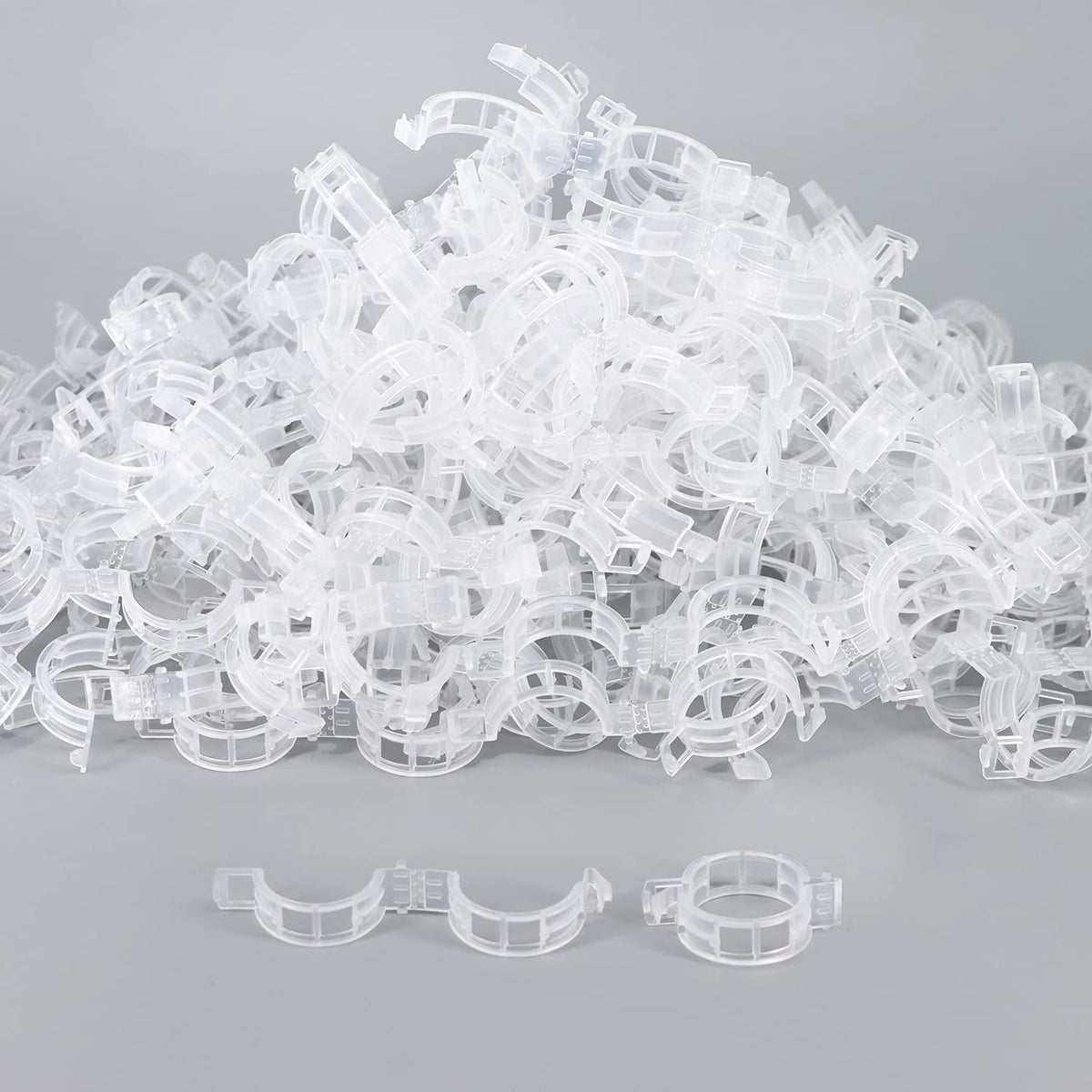 AK1980 tomato clips 100 pcs pack securing stems for upright growth and stake support