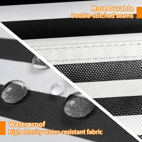 AKEfit durable double-stitched design extends life for indoor and outdoor use.