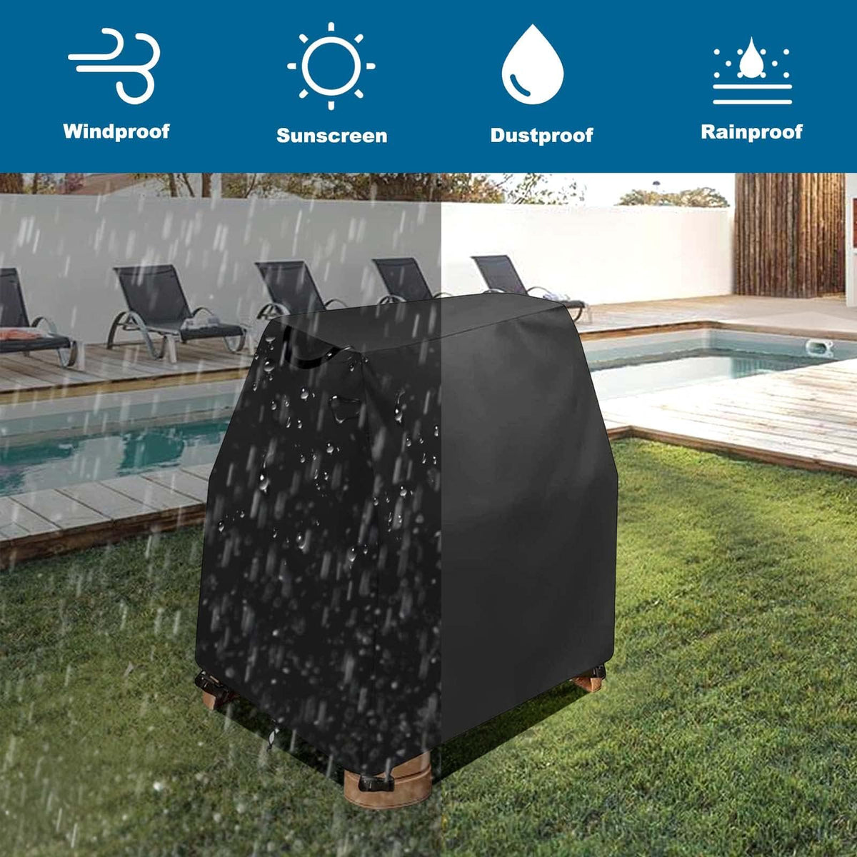 AKEfit Kids Water Table Cover easy-clean surface stays fresh after wiping.