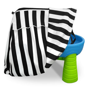 AKEfit kids water table cover with rain-dustproof protection keeps play area dry.