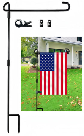 Akeydeco outdoor flag compatibility up to 14 inches wide for versatility