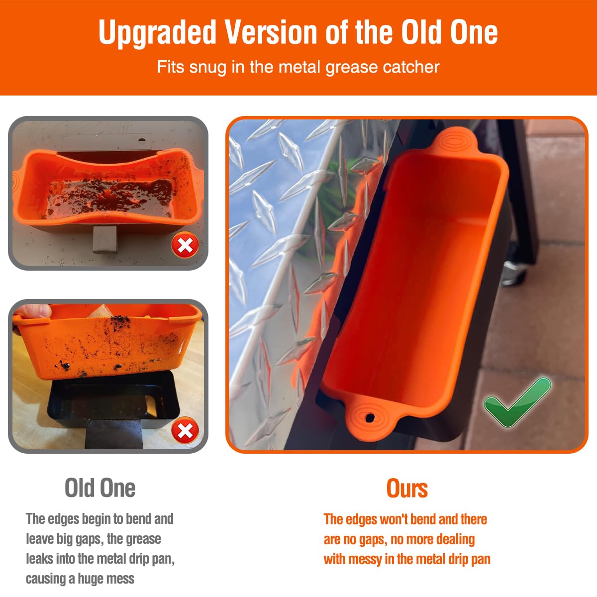 AKSDTH heat-resistant silicone liners withstand high temps during outdoor grilling.
