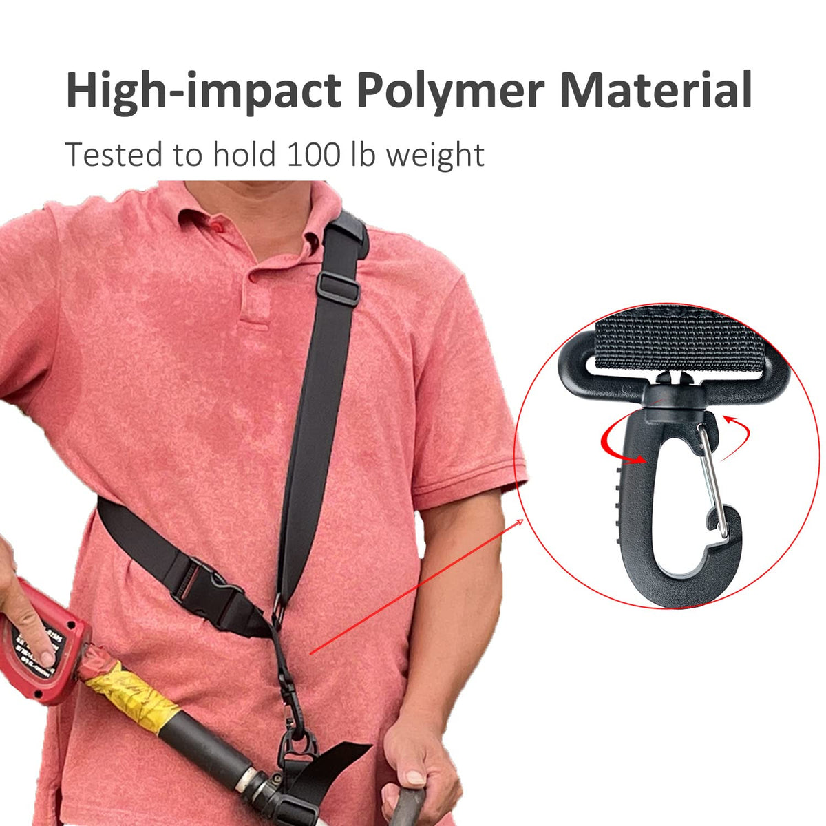 AKUATUZ adapter-strap for 2-inch spool fits multi-head systems