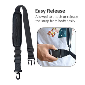 AKUATUZ quick-release buckle strap enables fast on-off use