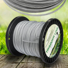 Akuoly nylon-coated line provides wear resistance and smooth operation.