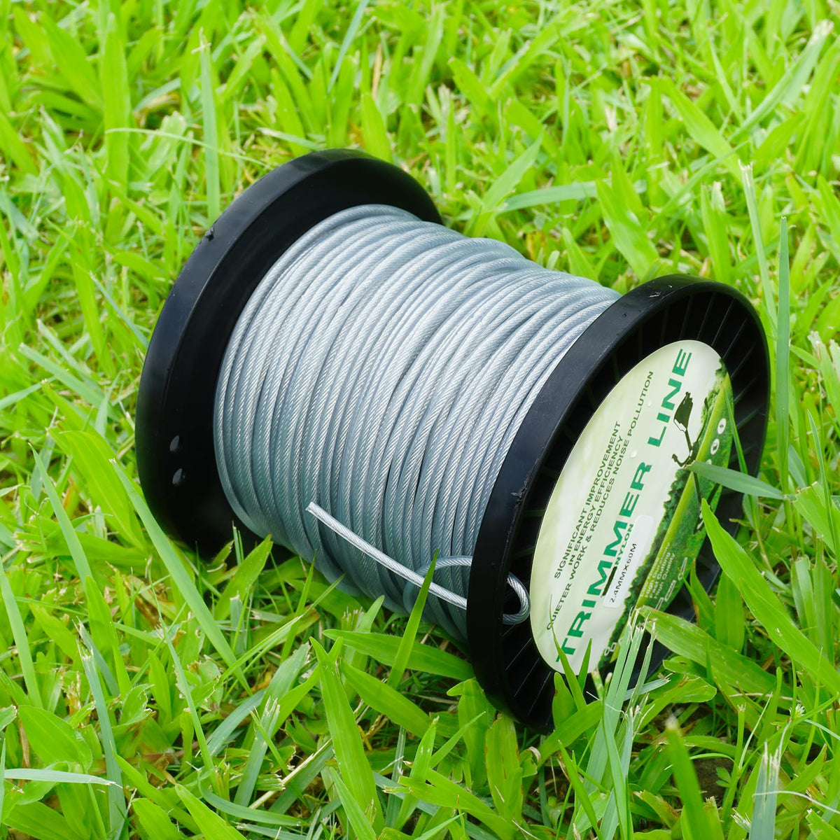 Akuoly pre-wound spool simplifies reloads for faster trimming.