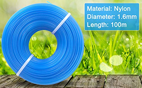 Akuoly nylon trimmer line ideal for garden edging along beds.