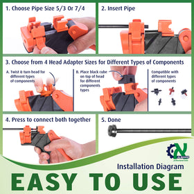 AL-MAGOR sealed packaging protects tools during shipping and storage