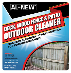 AL-NEW Outdoor Cleaner non-bleach formula safe near plants and lawns