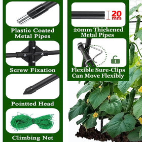 Alabzphsia heavy-fruit support trellis designed for pumpkins, watermelons, and gourds.