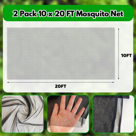 Alaeseje garden mesh netting lets light through while deterring pests.