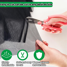 Alaeseje vegetable fruit protection net secured with stakes for easy fit