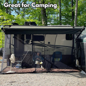 Alaeseje waterproof sunproof mesh for year round use.