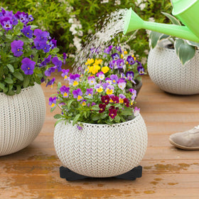 alalalight adjustable height pot feet adapt to different pot sizes.