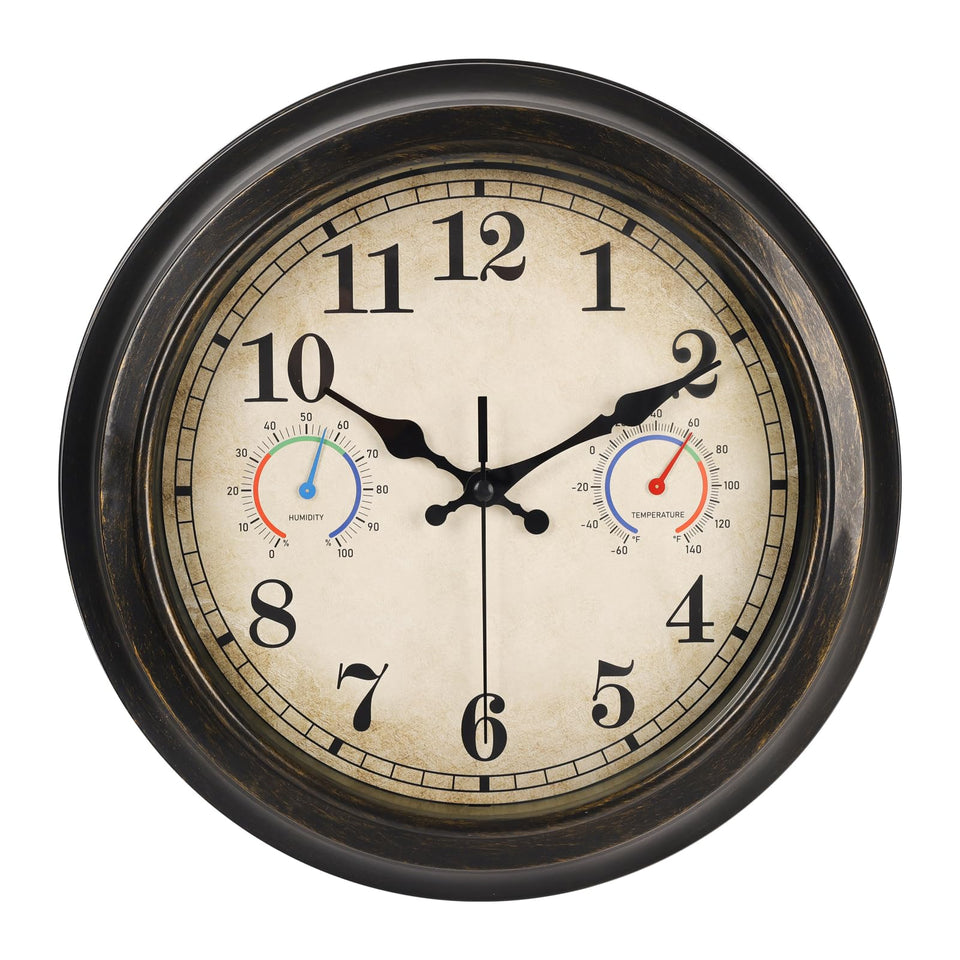 Alarllok 12-inch outdoor clock dial for clear time reading from afar