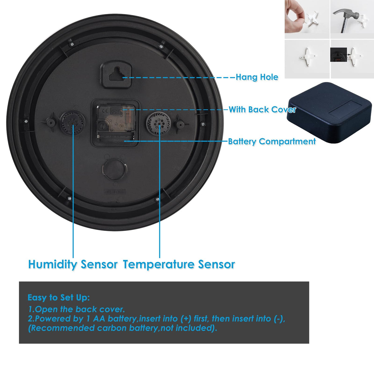Alarllok dial with rubber seal protects against rain and dust