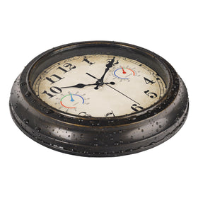 Alarllok easy-setup clock ready to hang after battery insertion