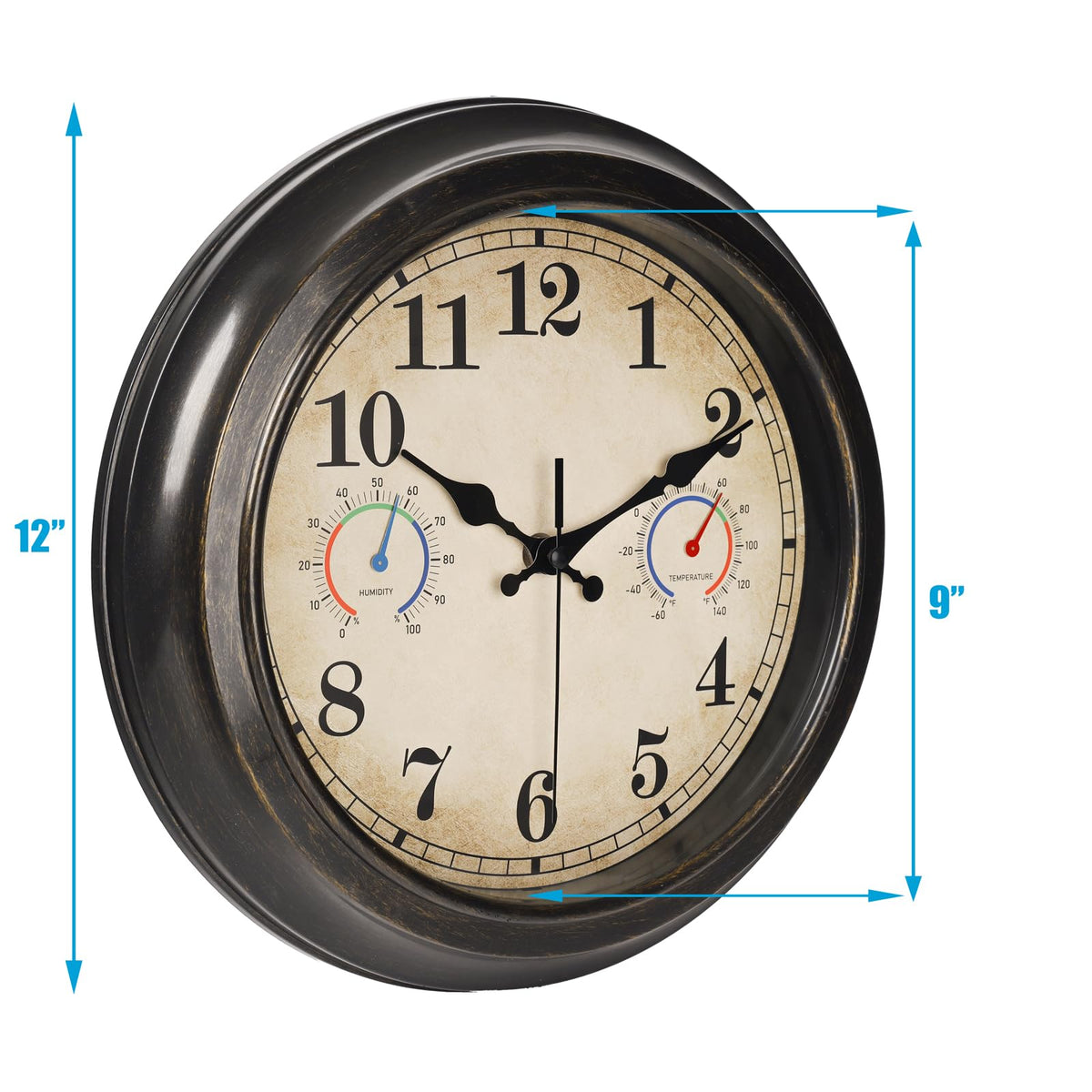 Alarllok clock waterproof back cover protecting mechanism in all weather