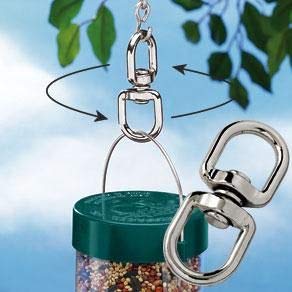 ALAZCO kitchen hanging rack use with basket spinner for easy access