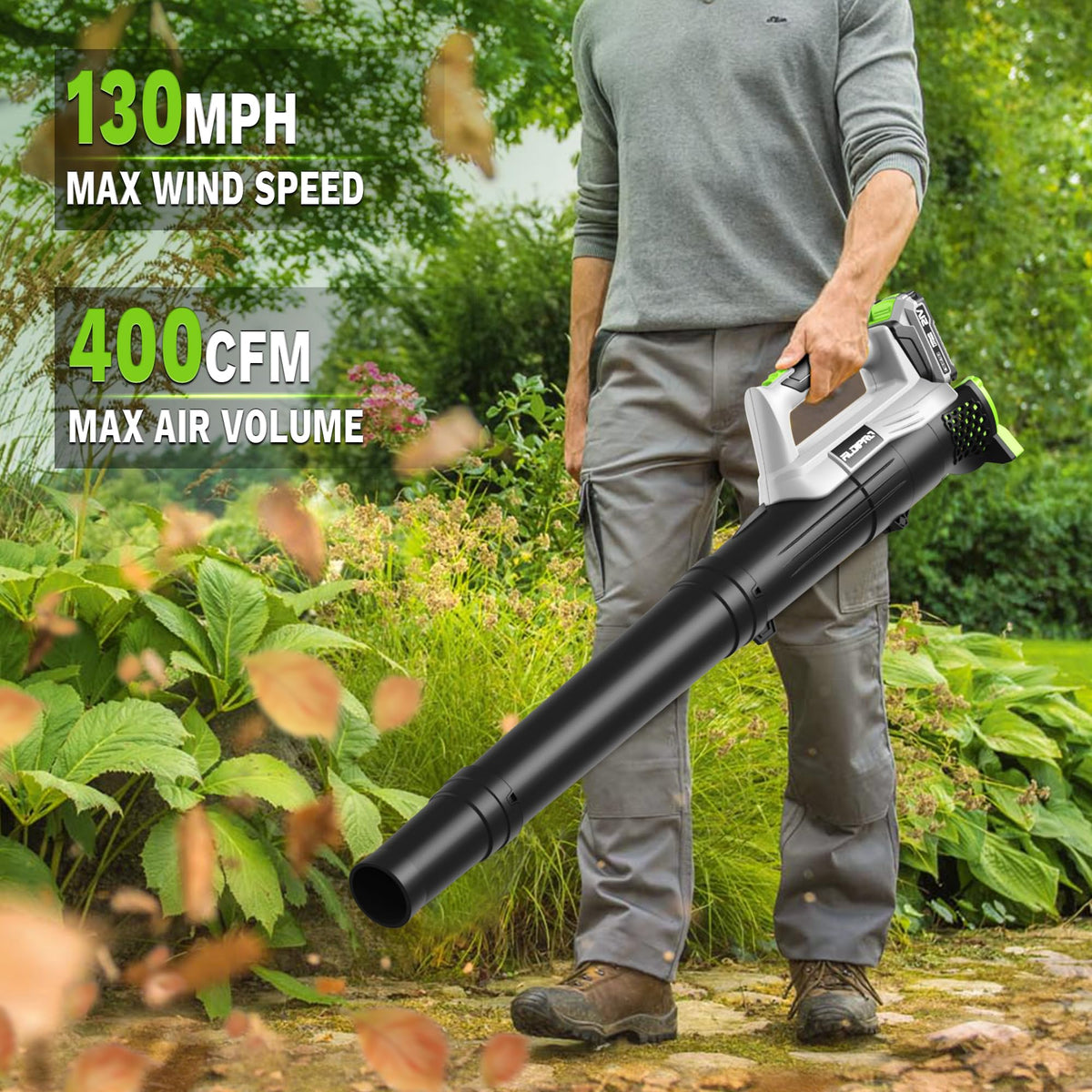 ALDIPRO lightweight 3 lb blower reduces fatigue during use