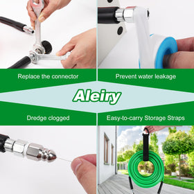Aleiry mushroom nose nozzle offers precise spray patterns for tight pipes.