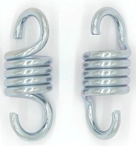 Alemon 700lbs hammock chair spring hooks in action supporting a sturdy porch swing.