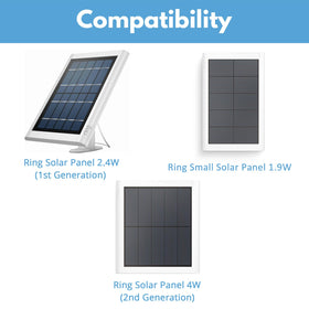 360-degree adjustable angle for precise sun alignment of the solar panel.