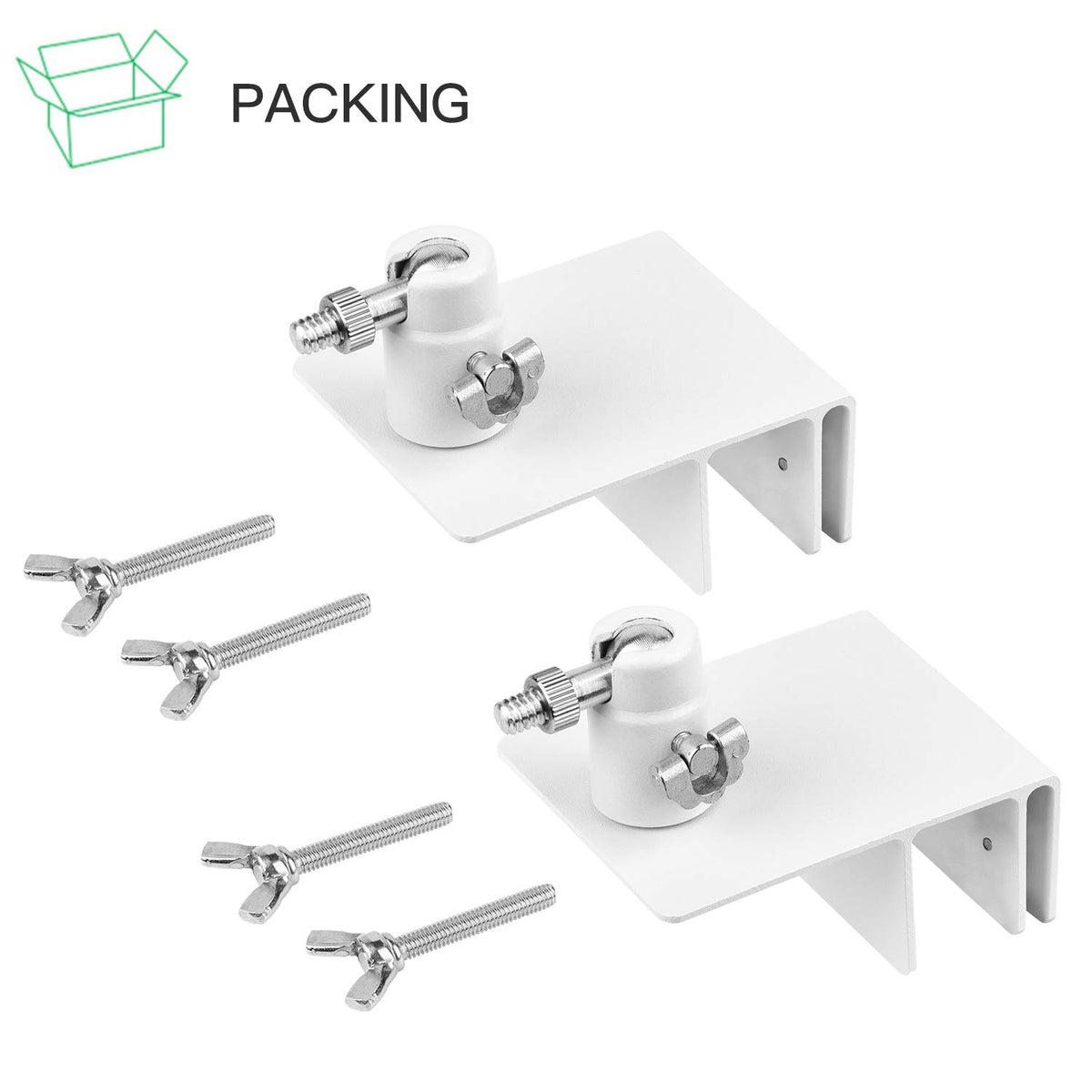 Alertcam gutter mount supports multiple Arlo models for flexible solar panel placement.