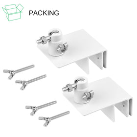 Alertcam gutter mount supports multiple Arlo models for flexible solar panel placement.