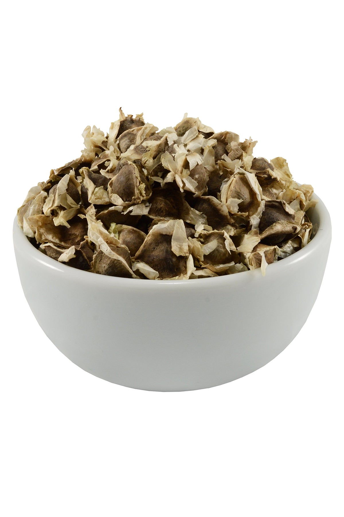 Alfabel PKM1 Moringa seeds close-up showing non-GMO quality and vitality.