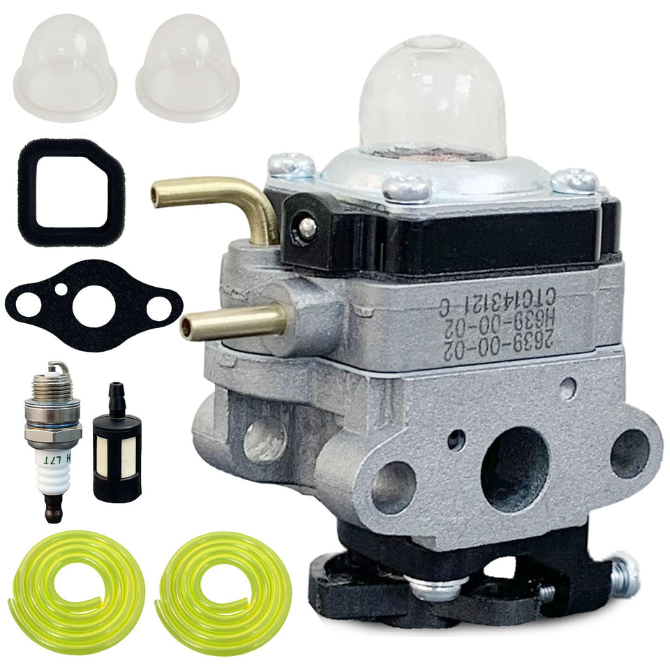 ALFUL Ruixing Ry253SS carburetor close-up for easy replacement
