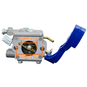 ALFUL Ruixing 125B carburetor mounting holes spacing for fit