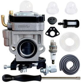 ALFUL Ruixing 300486 carburetor front view showing Earthquake compatibility and fit