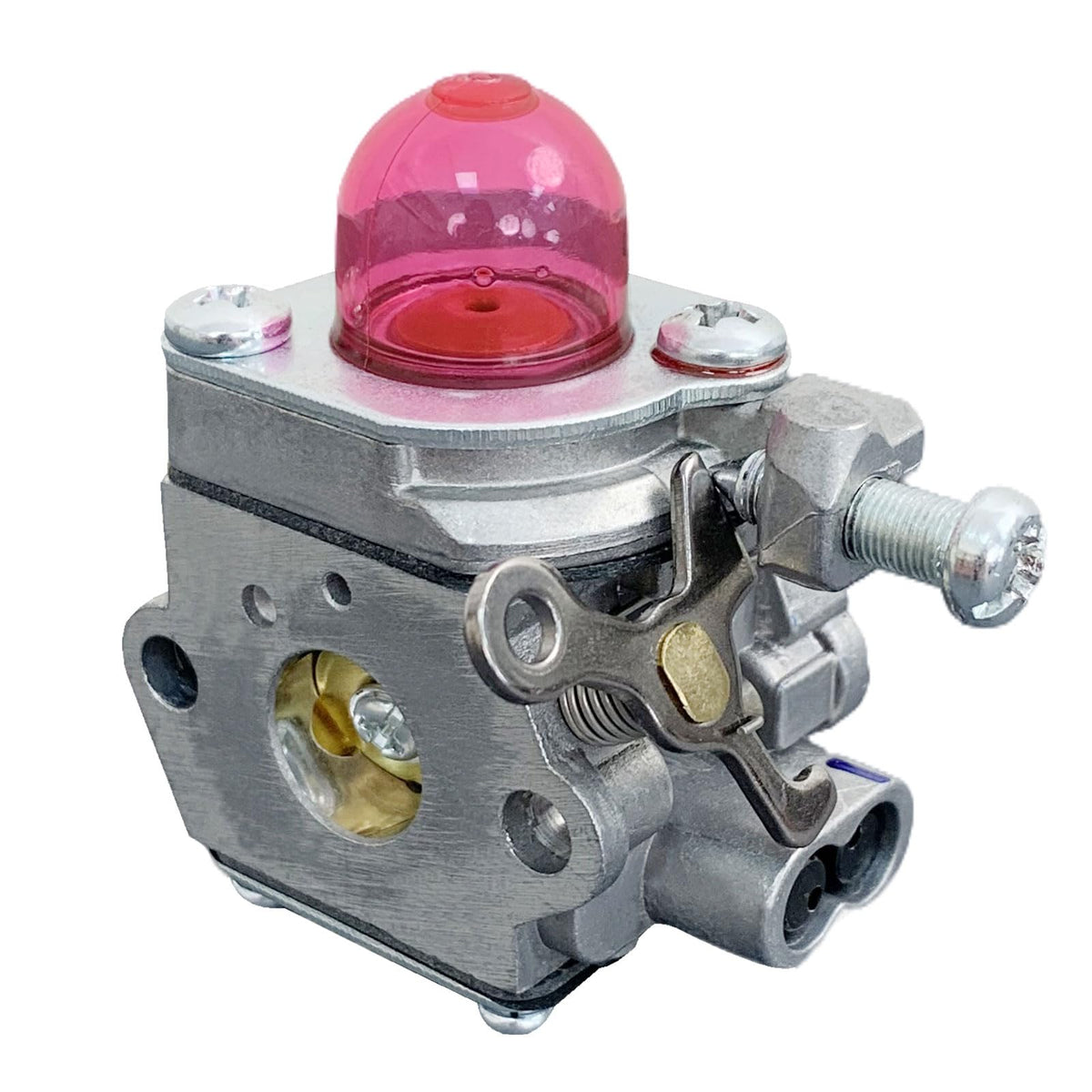 On-site view of Ruixing carburetor kit with accessories.
