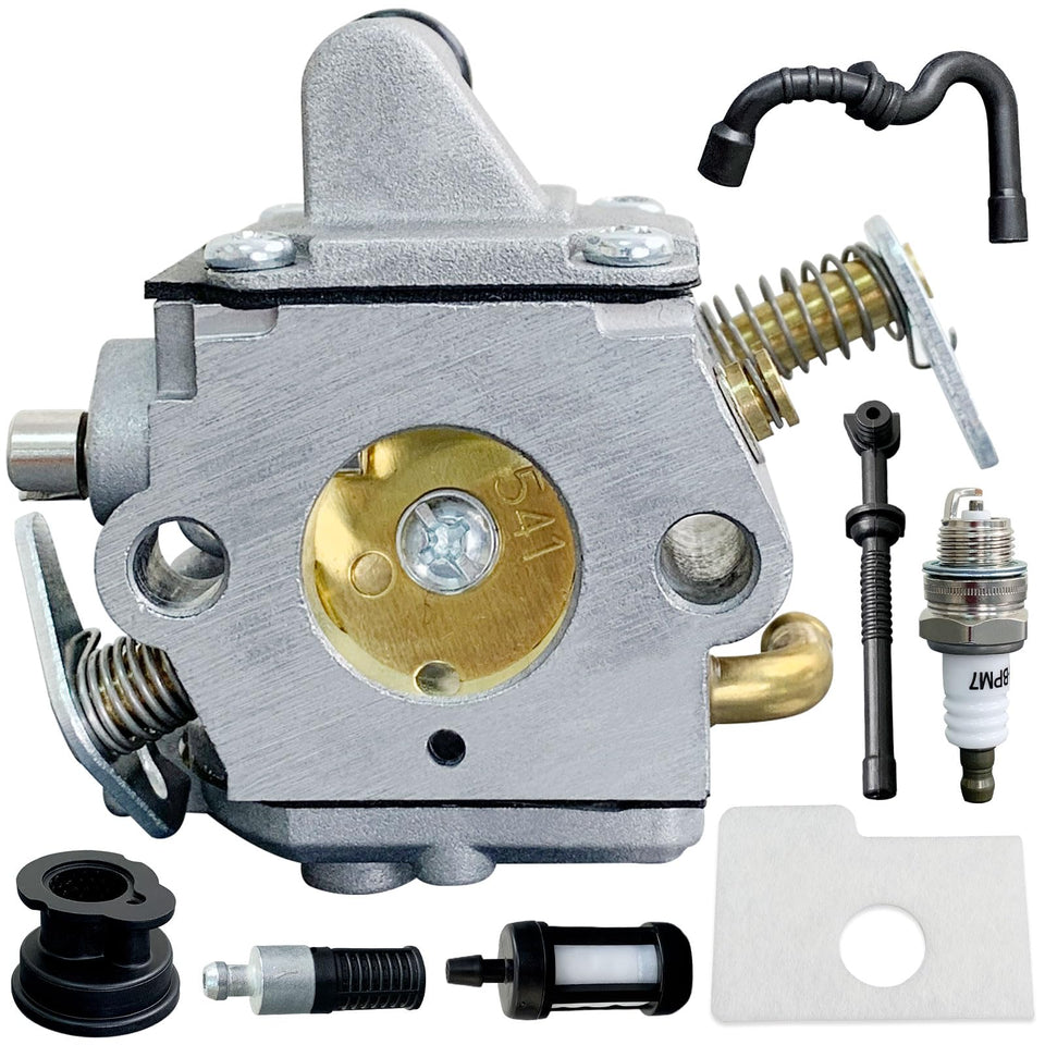 ALFUL Ruixing MS170 carburetor front view for STIHL compatibility and smooth idle