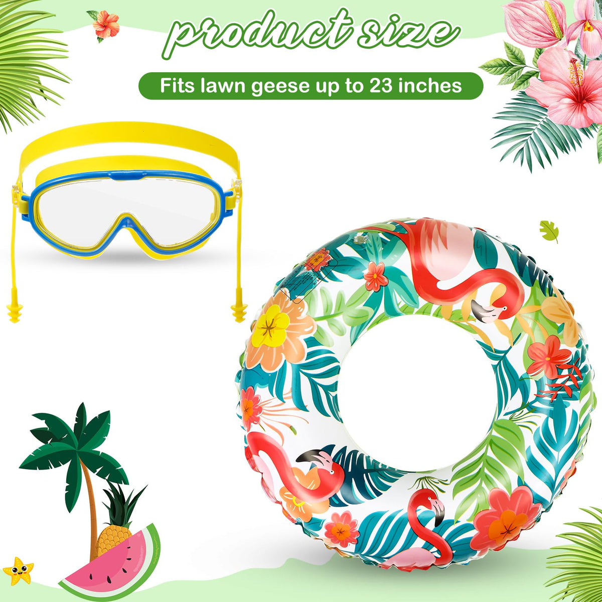 Aliceset goose swimming goggles provide playful pool party accessory