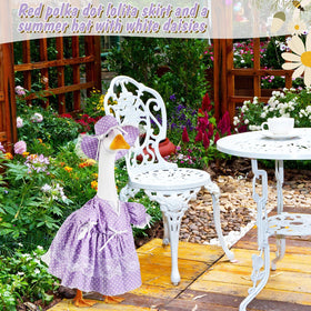 Aliceset package content includes skirt and hat for easy dressing
