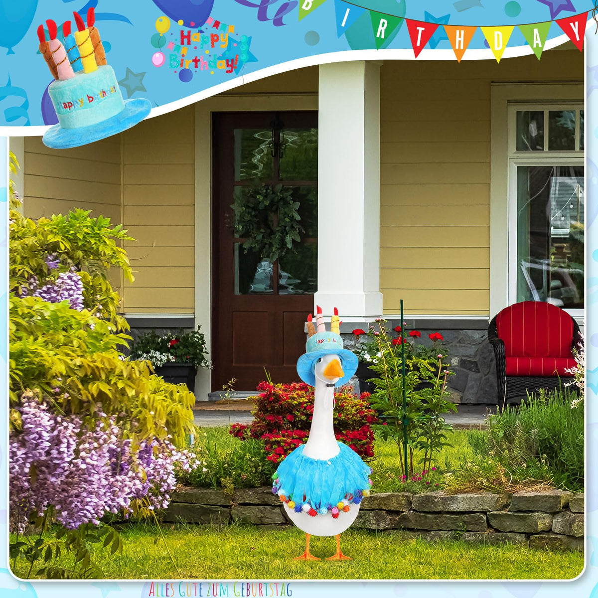 Aliceset Durable polyester materials for outdoor goose clothes