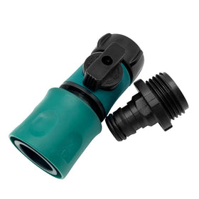 Alkarma garden hose quick connect 3/4 inch fit for standard fittings.