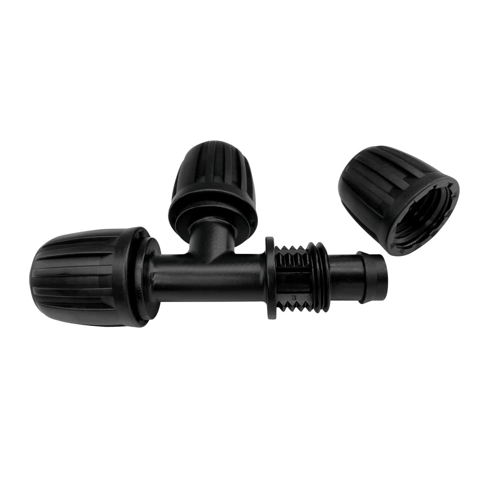 ALKARAMA high-quality plastic drip fittings resist corrosion and leaks in gardens.