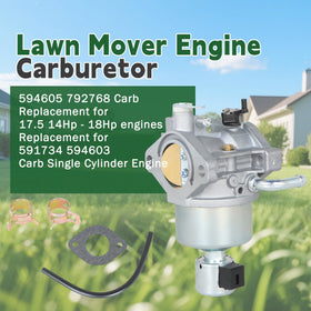 ALL-CARB 594605 carburetor side view showing compact design for easy installation