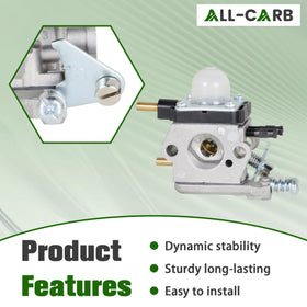 ALL-CARB spark plug for Mantis Tiller improving ignition and efficiency