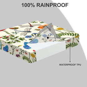 All Smiles hidden zipper cushion with clean lines and water resistance
