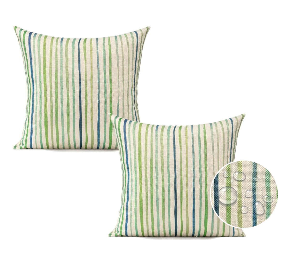 All Smiles Sunbrella waterproof pillow cover for porch decor and outdoor seating