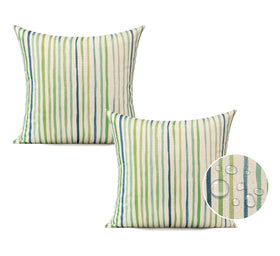 All Smiles Sunbrella waterproof pillow cover for porch decor and outdoor seating